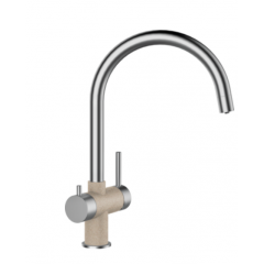 Смеситель Schock Ares сталь/саббиа