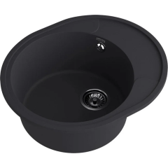 Кухонная мойка GranFest Urban GF-UR-857L (черный)