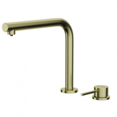 Смеситель Omoikiri Nara 2 Plus-LG (светлое золото)