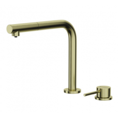 Смеситель Omoikiri Nara 2 Plus-S-LG (светлое золото)