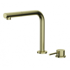 Смеситель Omoikiri Nara-S-LG (светлое золото)