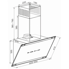 Вытяжка Kaiser AT 9445 AD Eco