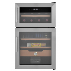 Винный шкаф-хьюмидор ZUGEL ZTH80DX Dual Zone