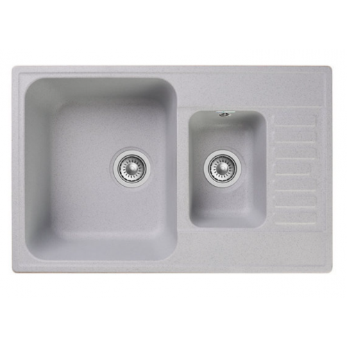 Кухонная мойка GranFest QUARZ Z-21K (серый)