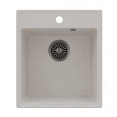 Кухонная мойка Maunfeld Perla 425 MFQS-425W (кремовый)