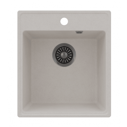 Кухонная мойка Maunfeld Perla 425 MFQS-425W (кремовый)