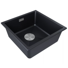 Кухонная мойка Paulmark IT-Granit Lumi 45 Uni LU45-BL (черный)