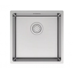 Кухонная мойка Paulmark Lassan 44 UNI LA44-BS (стальной/брашированная сталь)