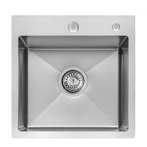 Кухонная мойка ARFEKA ECO AR 450*450 SATIN DECOR MILLET GRAINS (настольная)