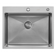 Кухонная мойка ARFEKA Eco AR 600*500 Satin Decor Volcanic Rock