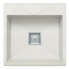 Кухонная мойка Polygran Blade 500 (белый хлопок)