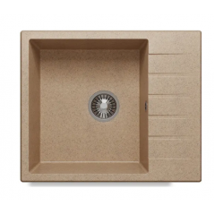 Кухонная мойка Polygran Deka 600 (песочный)
