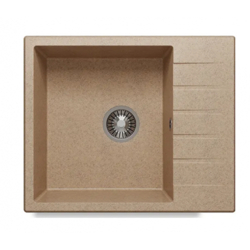 Кухонная мойка Polygran Deka 600 (песочный)