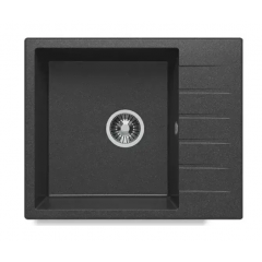 Кухонная мойка Polygran Deka 600 (черный)