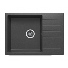 Кухонная мойка Polygran Deka 700 (черный)