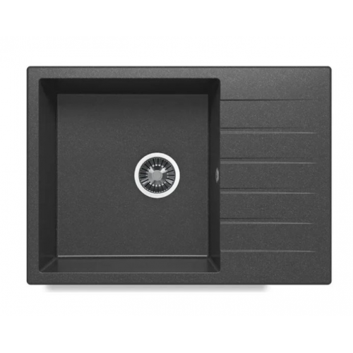 Кухонная мойка Polygran Deka 700 (черный)