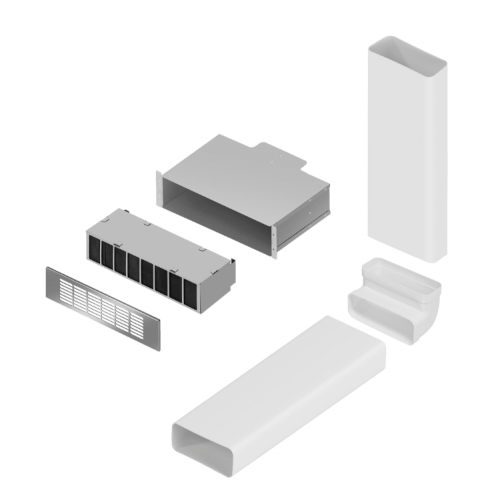 Комплект воздуховодов Maunfeld MIDS604 с фильтром CF312MW