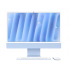 Моноблок Apple iMac M4 2024 16GB/512GB (10 ядер, голубой)