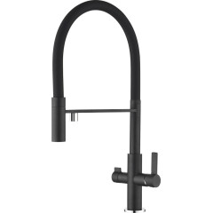 Смеситель Zorg Soifos Premium Brass (черный)
