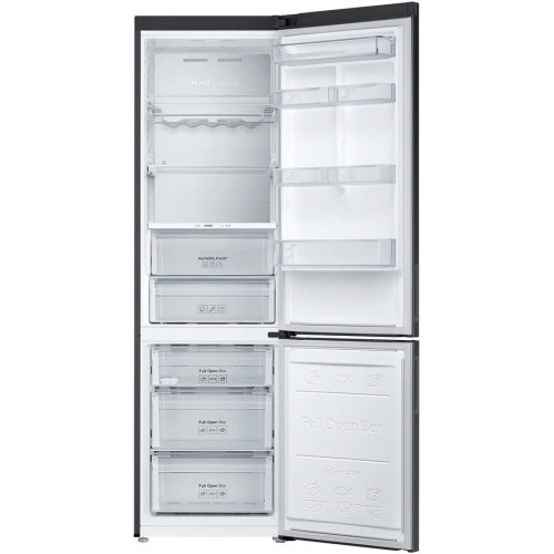 Холодильник с морозильником Samsung RB37A5211B1/WT