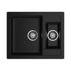 Кухонная мойка GranFest Quadro GF-Q610K (черный)