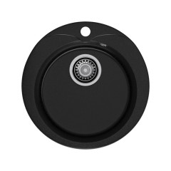 Кухонная мойка GranFest Rondo GF-R480 (черный)