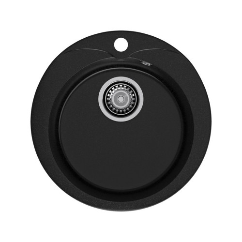 Кухонная мойка GranFest Rondo GF-R480 (черный)