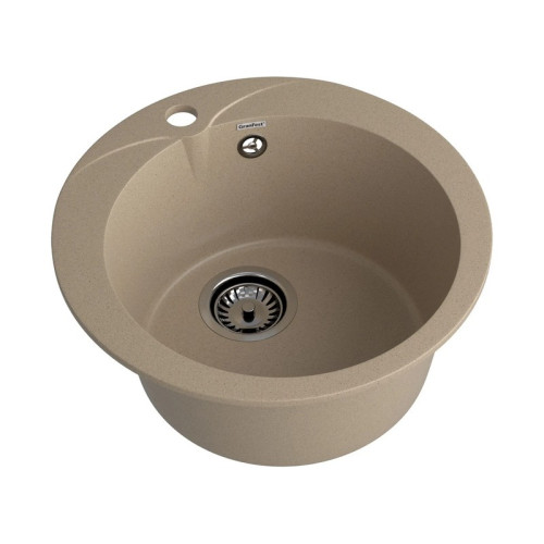Кухонная мойка GranFest Rondo GF-R480 (Песочный)