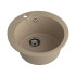 Кухонная мойка GranFest Rondo GF-R480 (Песочный)