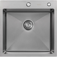 Кухонная мойка ARFEKA Eco AR 500*500 Satin Decor Volcanic Rock