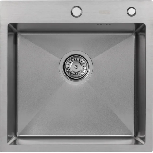 Кухонная мойка ARFEKA Eco AR 500*500 Satin Decor Volcanic Rock