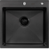 Кухонная мойка ARFEKA Eco AR 500*500 Black PVD Nano Decor Volcanic Rock