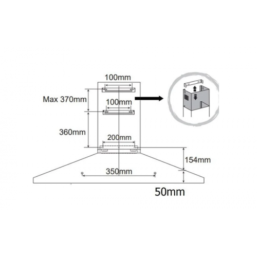 Вытяжка Evelux Favorite 60 X