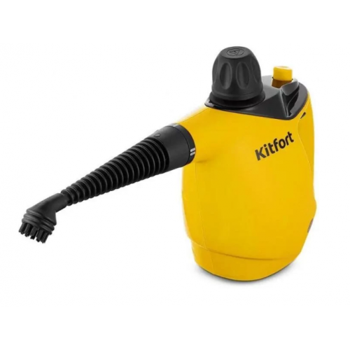 Пароочиститель Kitfort KT-9140-1 (черный/желтый)
