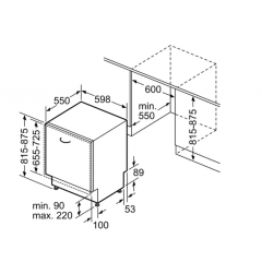 Посудомоечная машина Bosch Serie 8 SMD8TCX04E