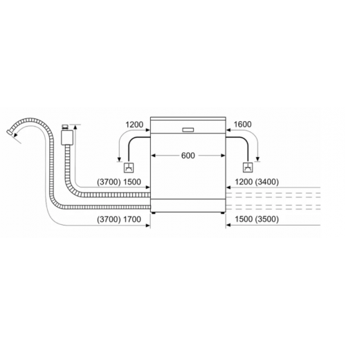 Посудомоечная машина Bosch Serie 8 SMD8TCX04E