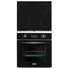 Комплект встраиваемой техники ZorG Technology BE10 LD black + электрическая панель ZorG Technology MS 163 bl