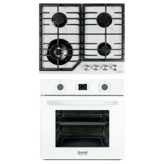 Комплект встраиваемой техники ZorG Technology BE10 LD white + варочная панель ZorG Technology BLC FDW white