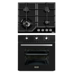 Комплект встраиваемой техники ZorG Technology BE6 black + варочная панель ZorG Technology BP6 FDW black