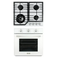 Комплект встраиваемой техники ZorG Technology BE6 white + варочная панель ZorG Technology BLC FDW white
