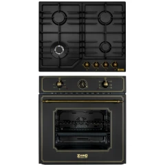 Комплект встраиваемой техники ZorG Technology BE6 RST black+ BLC FDW r+black