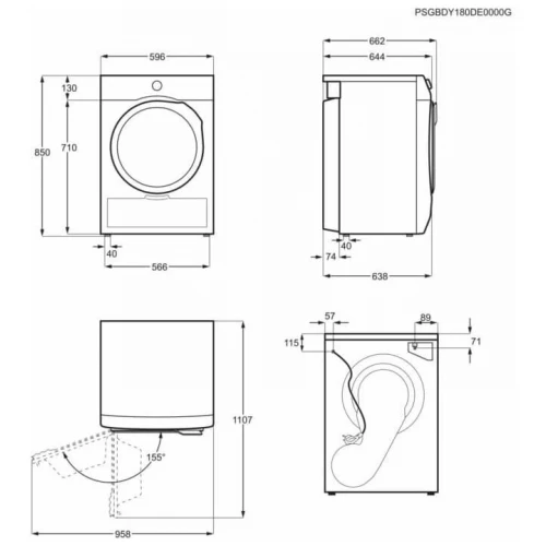 Сушильная машина Electrolux EW9H188SC