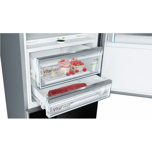 Холодильник с нижней морозильной камерой Bosch KGN49SB3AR