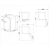 Однокамерный холодильник Smeg FAB10HRCR5