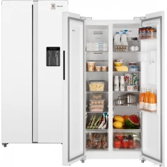 Холодильник side by side Weissgauff WSBS 600 W NoFrost Inverter Water Dispenser