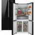 Холодильник side by side Weissgauff WCD 590 Nofrost Inverter Premium Biofresh Black Glass