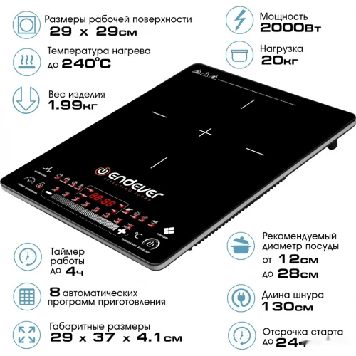 Настольная плита Endever Skyline IP-60