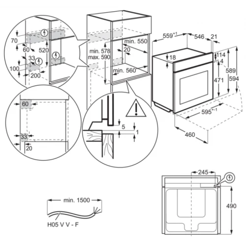 Духовой шкаф Electrolux OKB8S31X