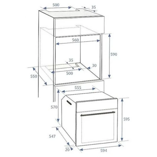 Духовой шкаф Beko BIC22302X