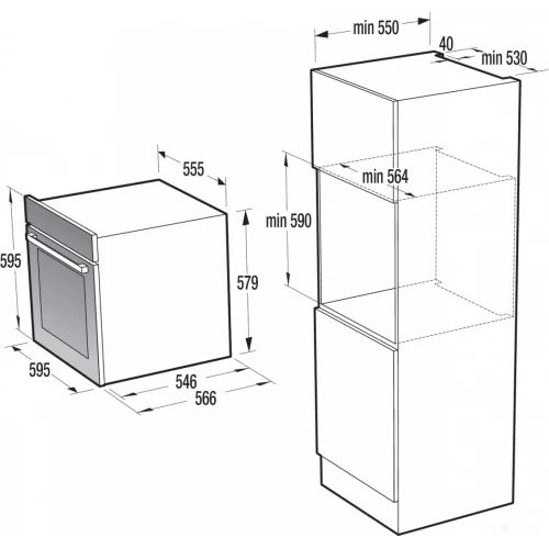 Духовой шкаф Gorenje BOP798S54X